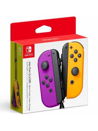Nintendo Switch - Joy-Con (L/R)-Neon Purple / Neon Orange